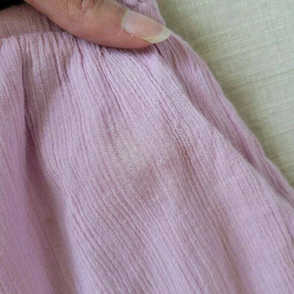 Mini Boden Embroidered Lavender Tank Top - Picture 6 of 8